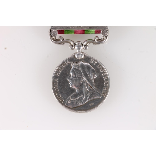 1057 - Medal of 4489 Private A Sutherland of the 2nd Battalion King's Own Scottish Borderers comprising Ind... 