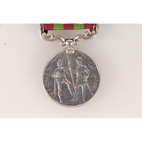 1057 - Medal of 4489 Private A Sutherland of the 2nd Battalion King's Own Scottish Borderers comprising Ind... 