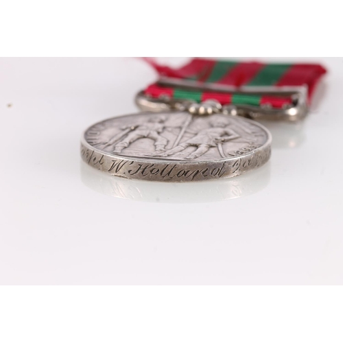 1063 - Medal of 4890 Lance Corporal W Holland of the 2nd Battalion King's Own Scottish Borderers comprising... 