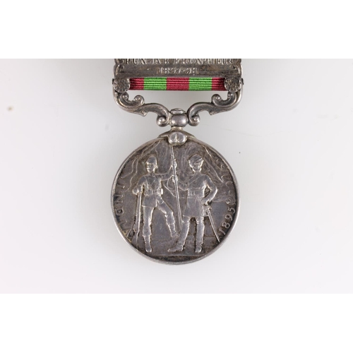 1064 - Medal of 2049 Private V H Imray of the 1st Battalion King's Own Scottish Borderers comprising India ... 