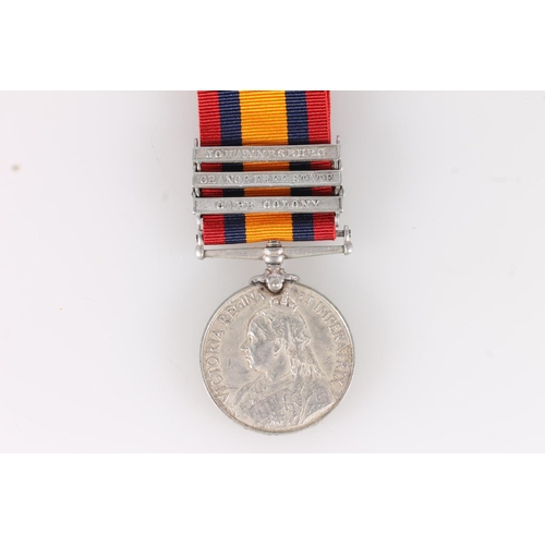 1071 - Medal of 6984 Private T L Robertson of the Volunteer Company King's Own Scottish Borderers KOSB comp... 