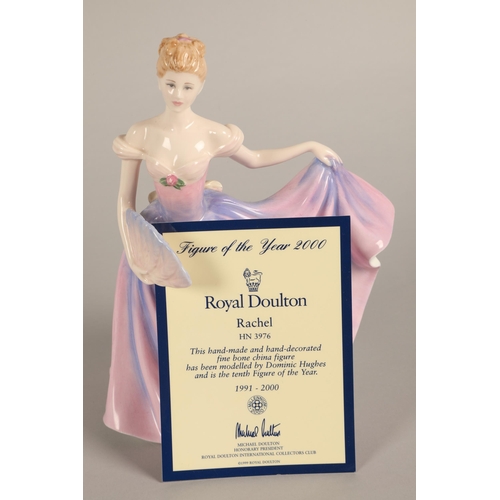 18 - Three Royal Doulton figurines including For You Mother HN5238, Mary HN3375, and Rachel&nbs... 