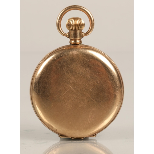 72 - Elgin USA gold plated pocket watch