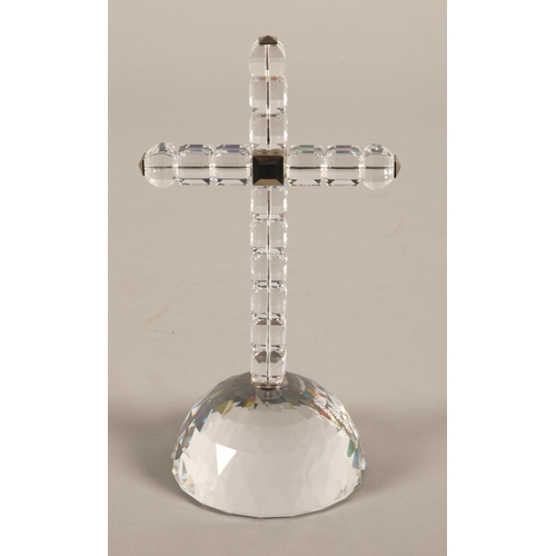 171 - Swarovski crystal crucifix, with box