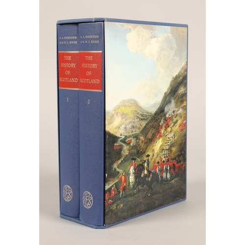 228 - Folio Society books to incl. two vols. The History of Scotland by R.A. Houston & W.W.J. Knox &am... 