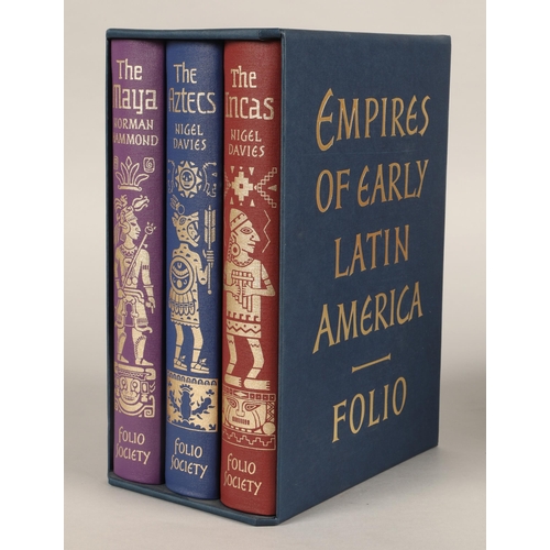 236 - Folio Society books to incl. three vols. A History of the Crusades & three vols. Empir... 