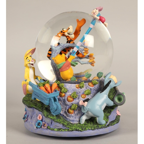 242 - Toy Story & Winnie the Pooh musical snowglobes