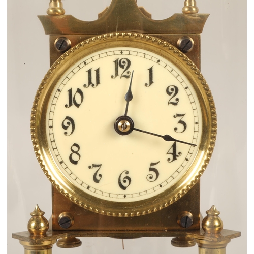 251 - Brass dome mantel clock