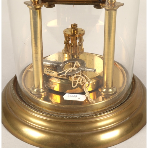 251 - Brass dome mantel clock