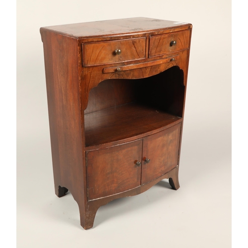 476 - Side unit with two fitted drawers, 77cm high