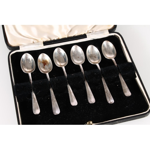 488 - Set of six Geo. VI silver teaspoons, Sheffield 1939, silver weight 50g.