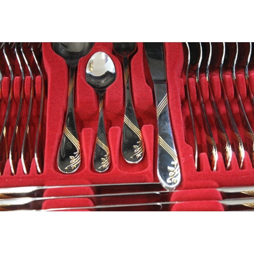 216 - Amil Bestecke German cutlery set.