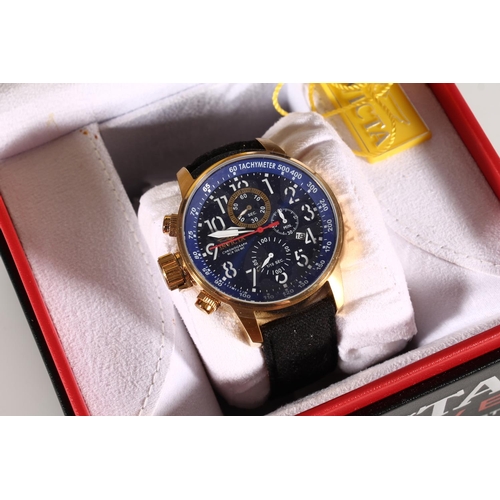 500 - Gents Invicta Reserve chronograph wristwatch, boxed with papers.