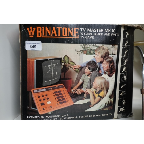 349 - Binatone boxed TV Master computer game