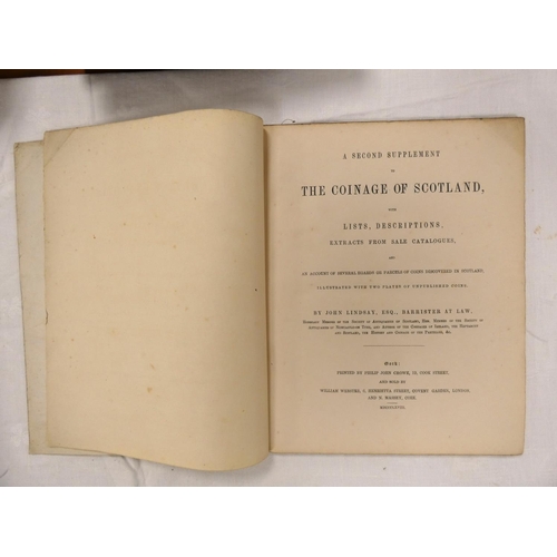 17 - LINDSAY JOHN.  A View of the Coinage of Scotland ... & of Scottish Coins Found in Irel... 