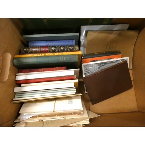 3 - Various.  A carton of various books & softback publications incl. historical & top... 