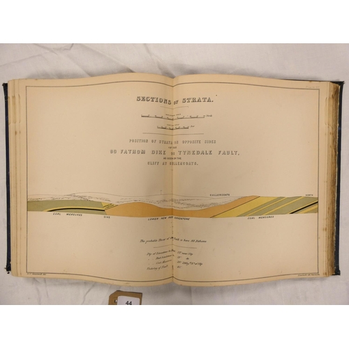 44 - GREENWELLG. C.  A Practical Treatise on Mine Engineering. Many col. plates & sections. Quarto. O... 