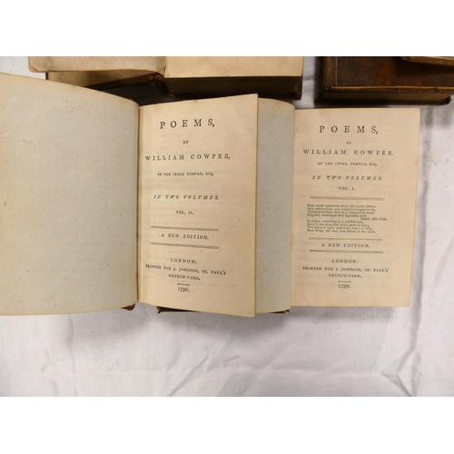 55 - RAMSAY ALLAN.  The Poems, With an Account of His Life & Writings. 2 vols. Eng. frontis... 