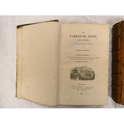 64 - BEWICK THOMAS.  The Fables of Aesop, & Others, With Designs on Wood. Wood eng. text il... 