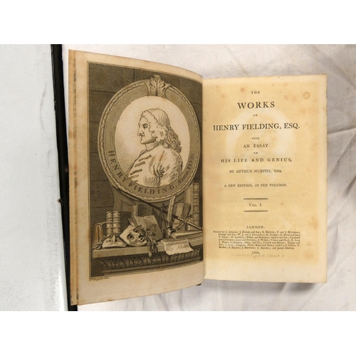 85 - FIELDING HENRY.  The Works of Henry Fielding Esq. With An Essay on His Life & Genius by Arthur M... 