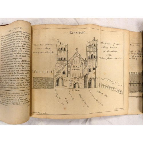 86 - (HUDDESFORD WILLIAM. Ed.).  The Lives of Those Eminent Antiquaries John Leland, Thomas Hea... 