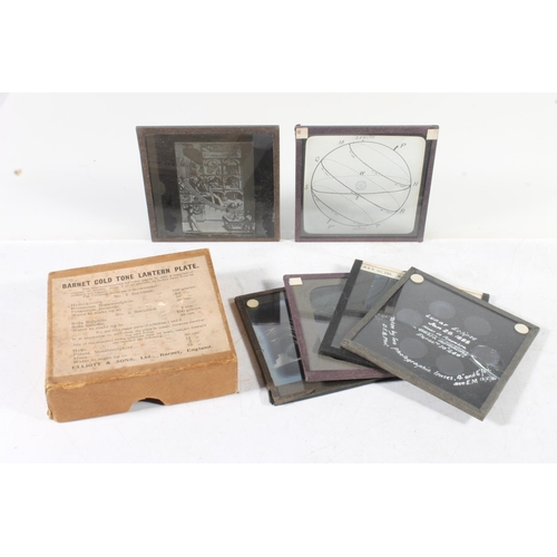 300 - Six late 19th century astrology related magic lantern slides.