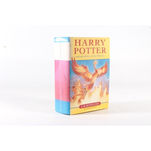 307 - Harry Potter and the Order of the Phoenix, first edition hardback.