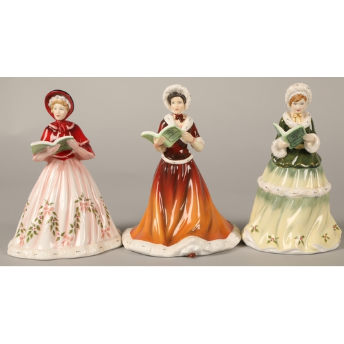 8 - Twelve Royal Doulton figurines The Twelve Days of Christmas full set from First to Twelfth(12)