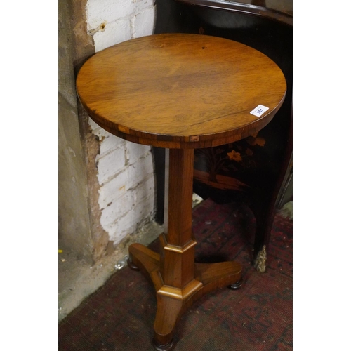 557 - Victorian rosewood occasional table, 73cm high.