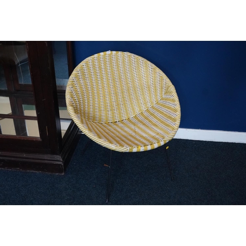 622 - Terence Conran style basket chair.