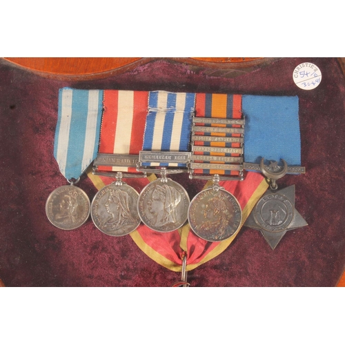 1024 - Medals of Major General John Talbot Coke (1841-1912) of the 25th Regiment of Foot (Kings Own Scottis... 