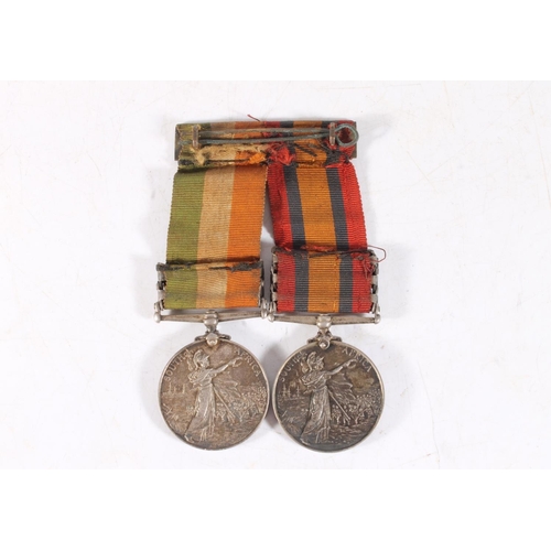 1078 - Medals of 6799 Private J Jack of the Royal Scots comprising Boer War Queens South Africa medal with ... 