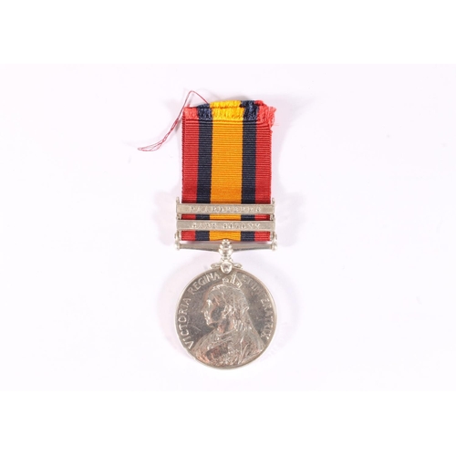 1080 - Medal of 6391 Private J Pringle of the Kings Own Scottish Borderers KOSB comprising Boer War Queens ... 