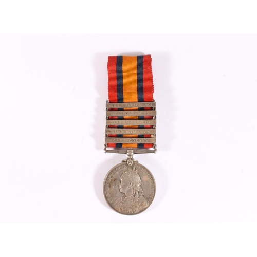 1083 - Medal of 41158 Farrier Serjeant R Heard of the Royal Field Artillery comprising Boer War Queens Sout... 