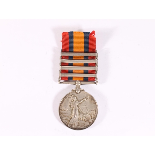 1085 - Medal of 6598 Sapper G D McLay of the Royal Engineers comprising Boer War Queens South Africa medal ... 