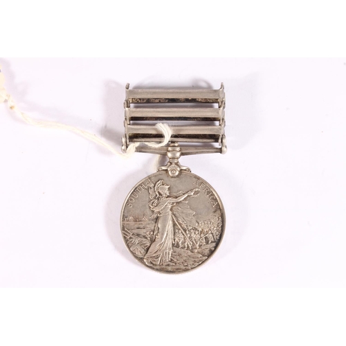 1087 - Medal of 29452 Private J Mcdonald of the 20th Company Imperial Yeomanry comprising Boer War Queens S... 