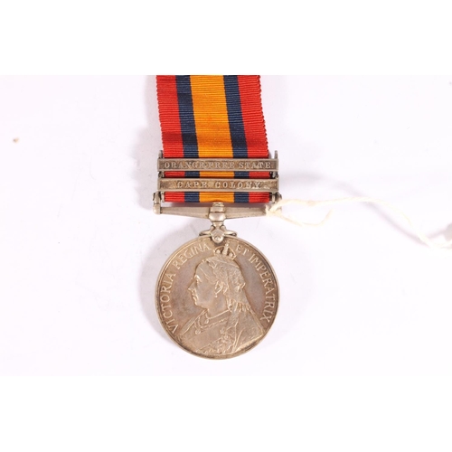 1096 - Medal of 80321 Bombardier C J Meade of the R Battery Royal Horse Artillery comprising Boer War Queen... 