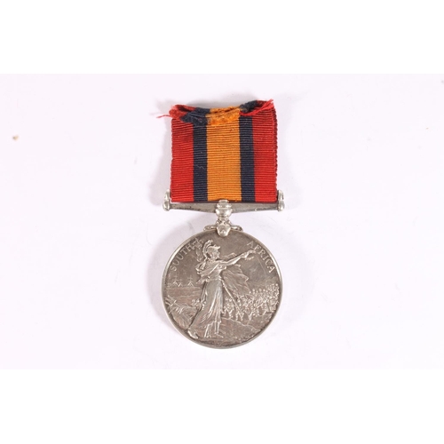 1099 - Medal of 3442 Private G Irving of the South Stafford Regiment comprising Boer War Queens South Afric... 