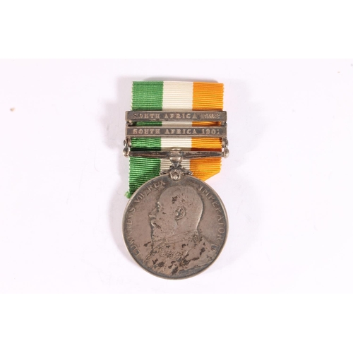 1100 - Medal of 81349 Driver A Goodridge of the Royal Horse Artillery comprising Boer War Kings South Afric... 