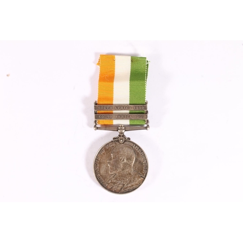 1101 - Medal of 4151 Private J Watt of the Royal Lancashire Regiment comprising Boer War Kings South Africa... 