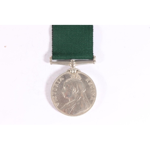 1106 - Medal of Colour Sergeant C Bearhop of the 2nd Battalion Kings Own Scottish Borderers comprising Vict... 