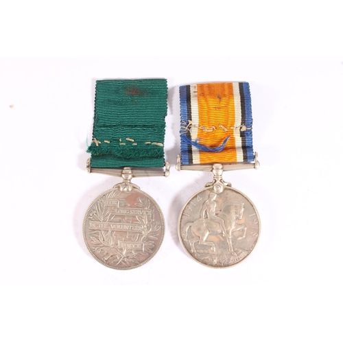 1107 - Medals of Sergeant G Fair of the 2nd Battalion Kings Own Scottish Borderers comprising Victorian Vol... 