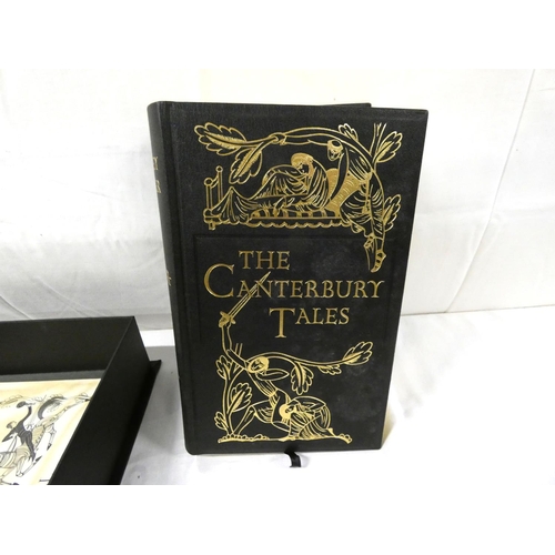 195 - Folio Society.   Chaucer, The Canterbury Tales, after the Golden Cockerel Press Edition. Ltd. ed. 82... 