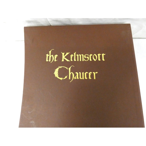 197 - Folio Society.   Chaucer, The Works, facsimile reprint of the Kelmscott Chaucer of 1896. Illus. &... 