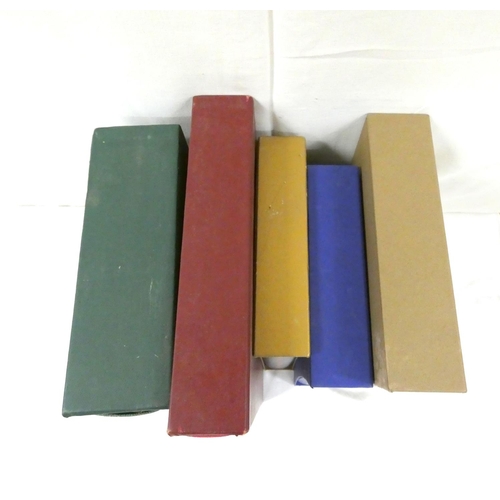 205 - Folio Society.  5 vols. in slip cases, folk tales, myths, etc.