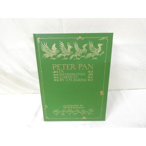 213 - Folio Society.   Peter Pan in Kensington Gardens and Peter Pan & Wendy. 2 vols. Tipped... 