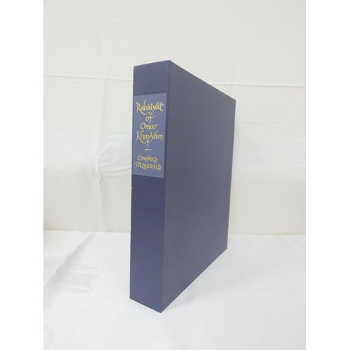 193 - Folio Society.  Rubaiyat of Omar Khayyam. Ltd. ed. 1000. Tipped in col. plates by Niroot Puttapipat ... 