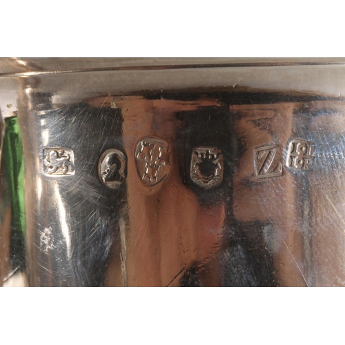 38 - Georgian silver twin handled prize trophy or loving cup, makers marks slight rubbed but probably Joh... 