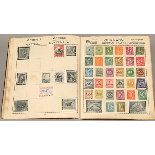 49 - A well-filled stamp album 'approx. 882 collected c.1937-1939' and two modern presentation sets