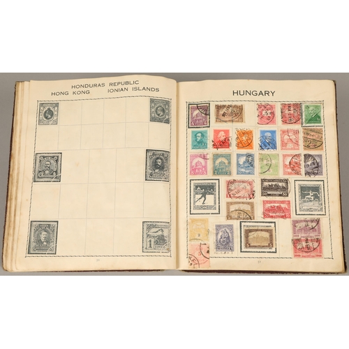 49 - A well-filled stamp album 'approx. 882 collected c.1937-1939' and two modern presentation sets